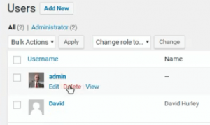 How to change your WordPress admin username